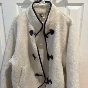 Women's Cream Teddy Jacket